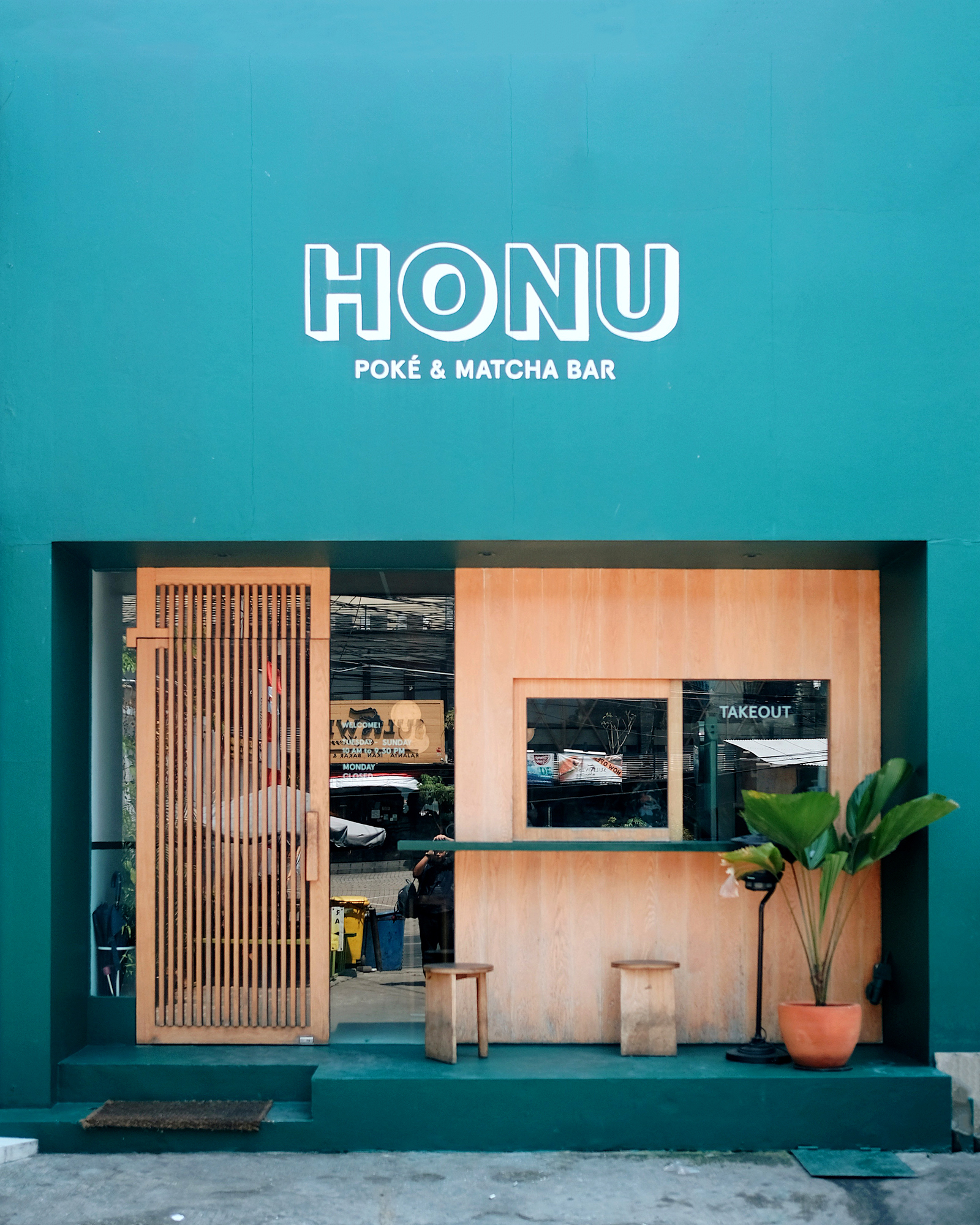 Hawaii x Japan : Honu Poke & Matcha Bar, Kemang